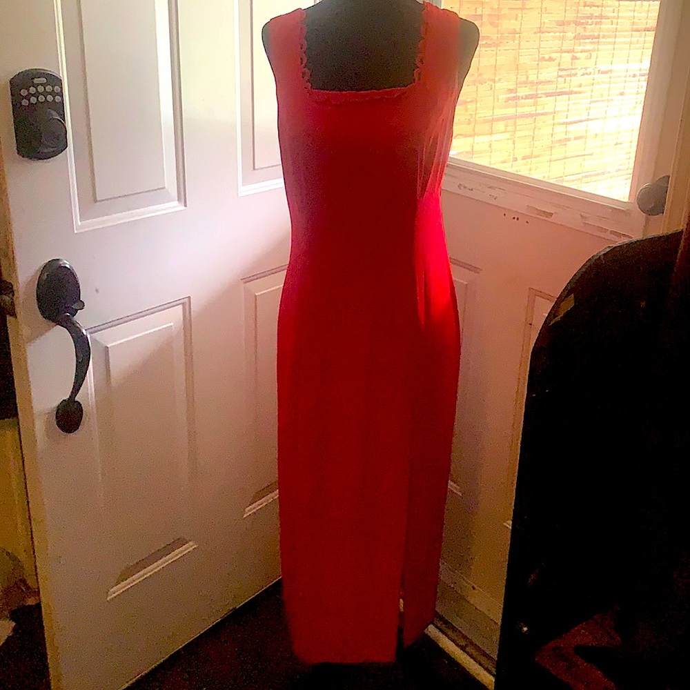 red Emblem dress perfect condition fits like a 4-6